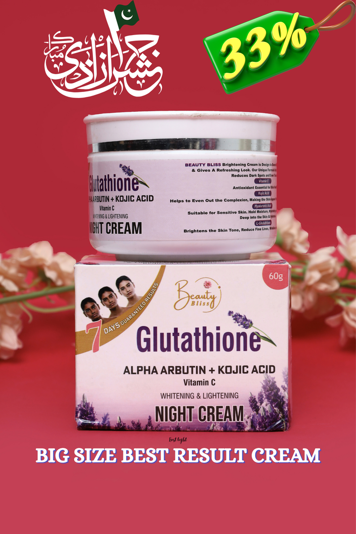 Glutathione Night Cream ( Face & Full body Cream )